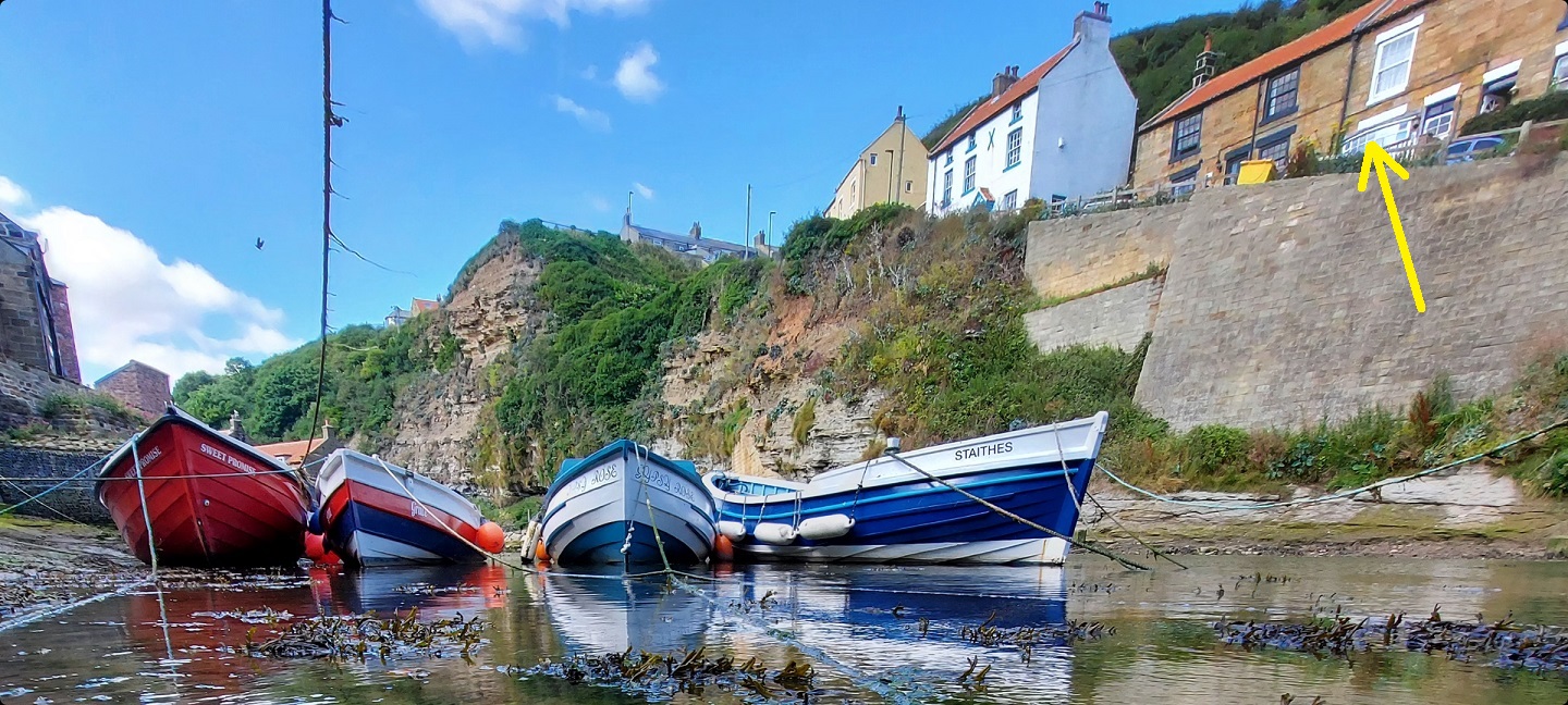 Cobles at Staithes