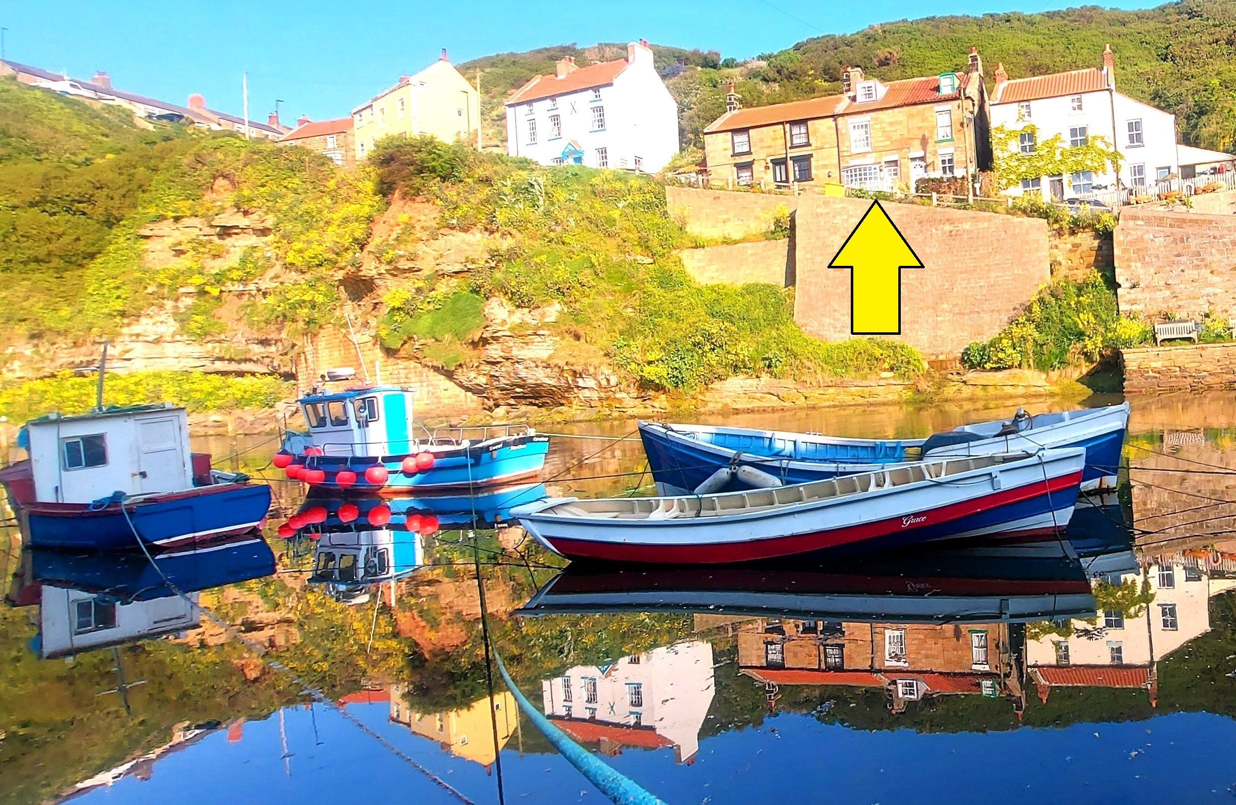 Sea Haven holiday cottage at Staithes