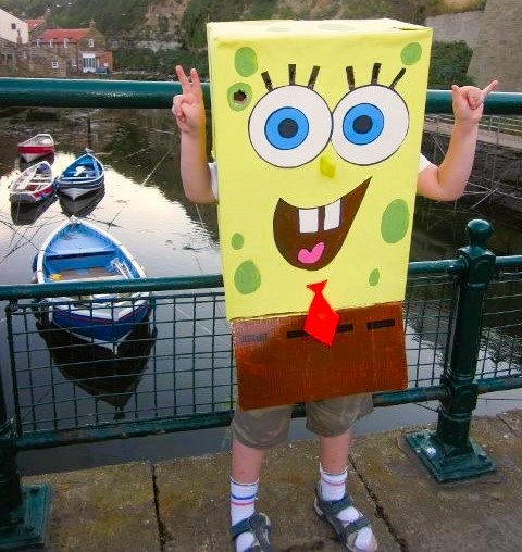 Spongebob at Staithes